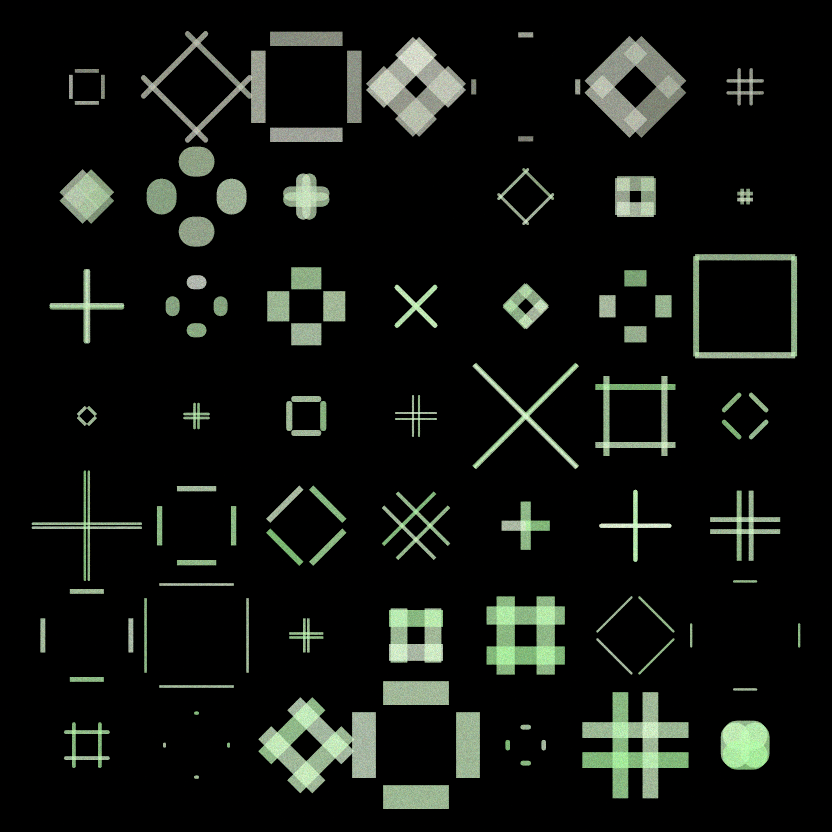 Hash Grid #57 static token preview
