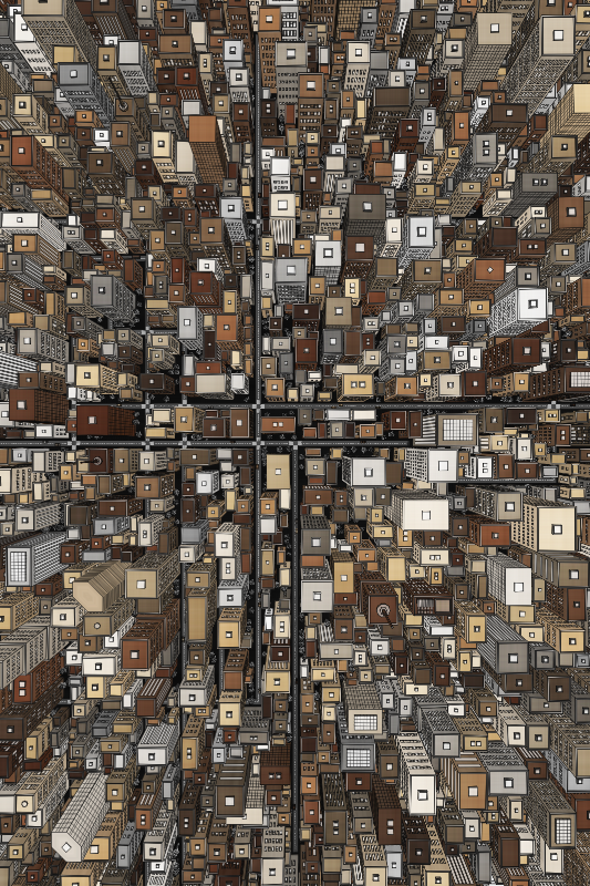 Dencity #732 static NFT preview