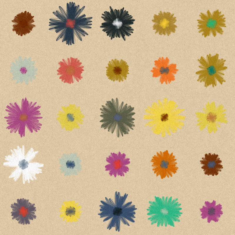 Each day I will buy you flowers #35 static NFT preview