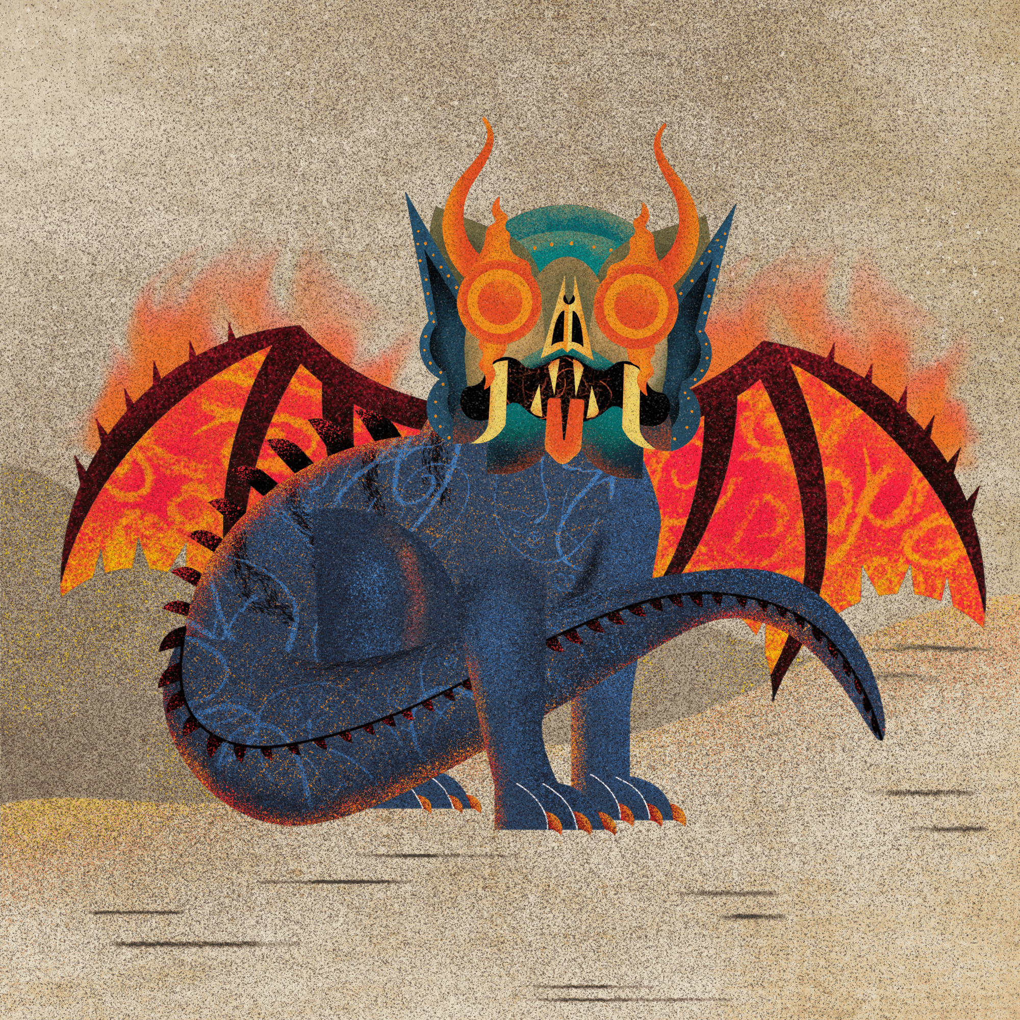 Ancient dragon #34 static NFT preview