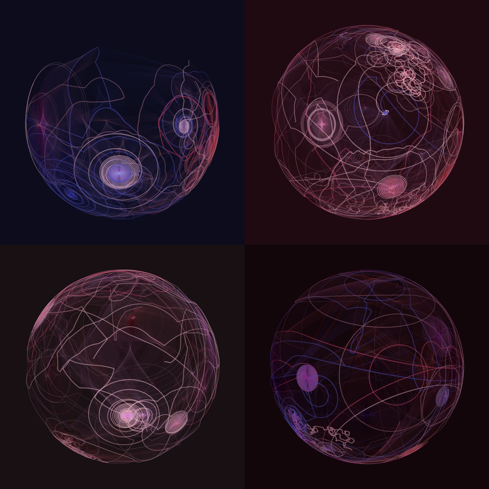 spherical entangling #34 static NFT preview