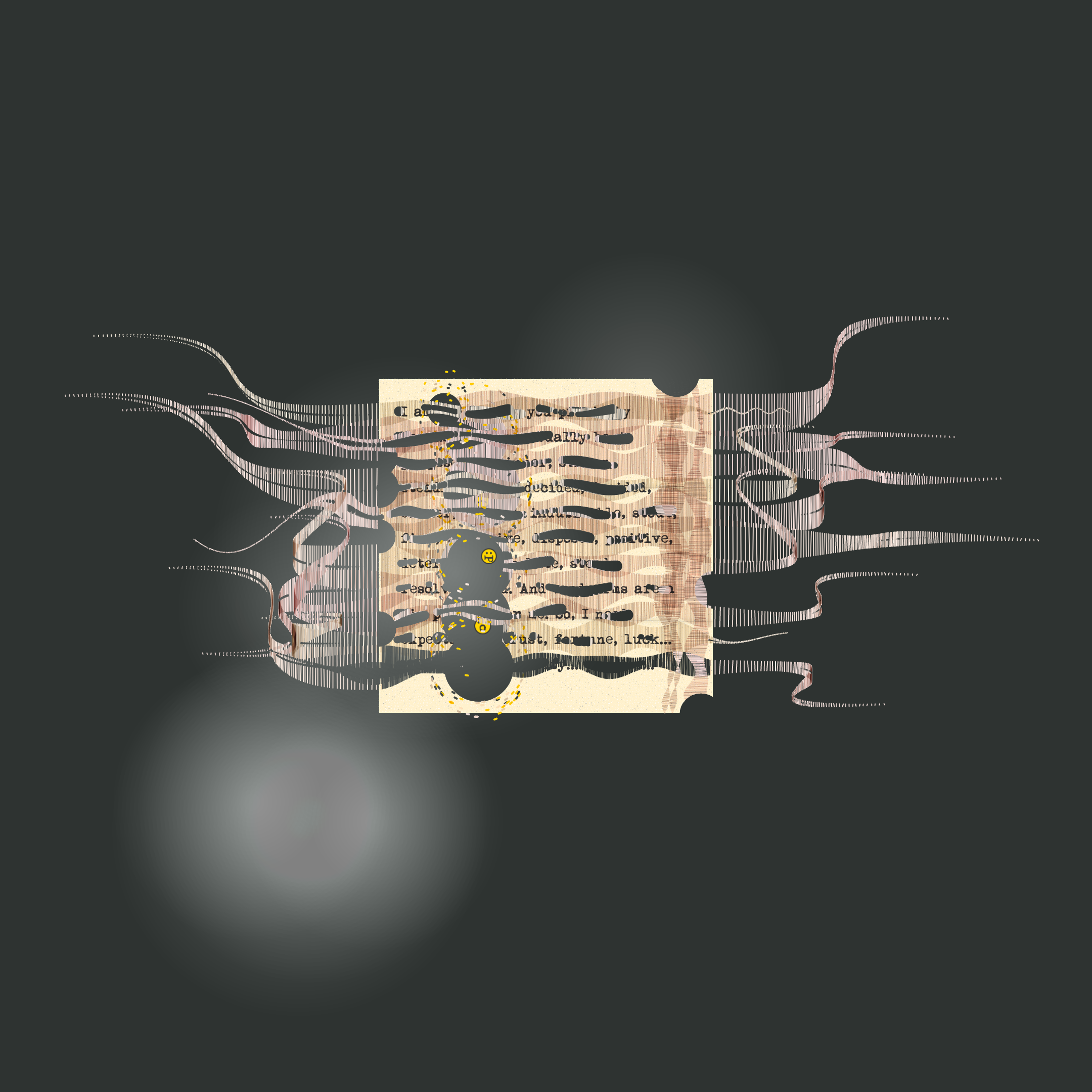 Word-eating worms #95 static NFT preview