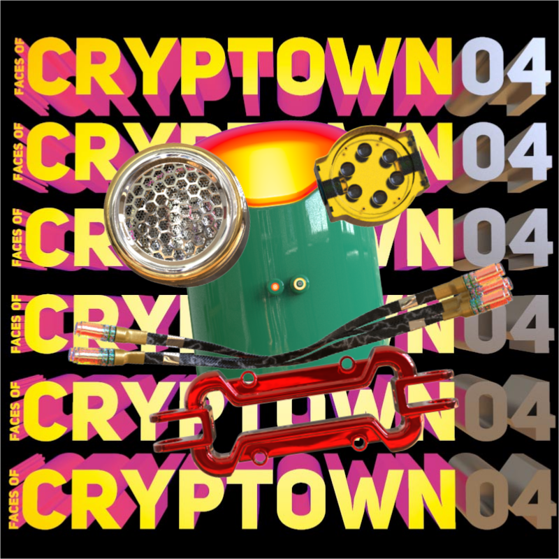FacesOfCryptown vol.04 #63 static NFT preview