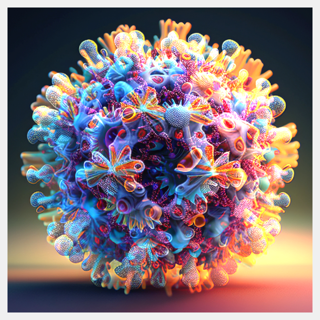 Viral Refraction #64 static token preview