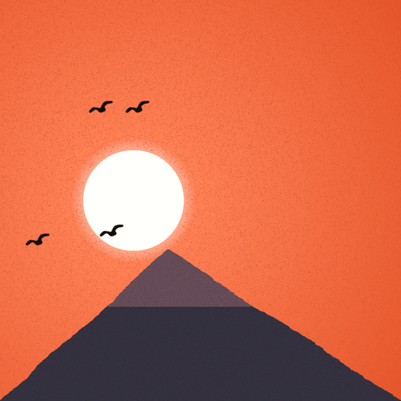 Sunset Serenity #100 static token preview