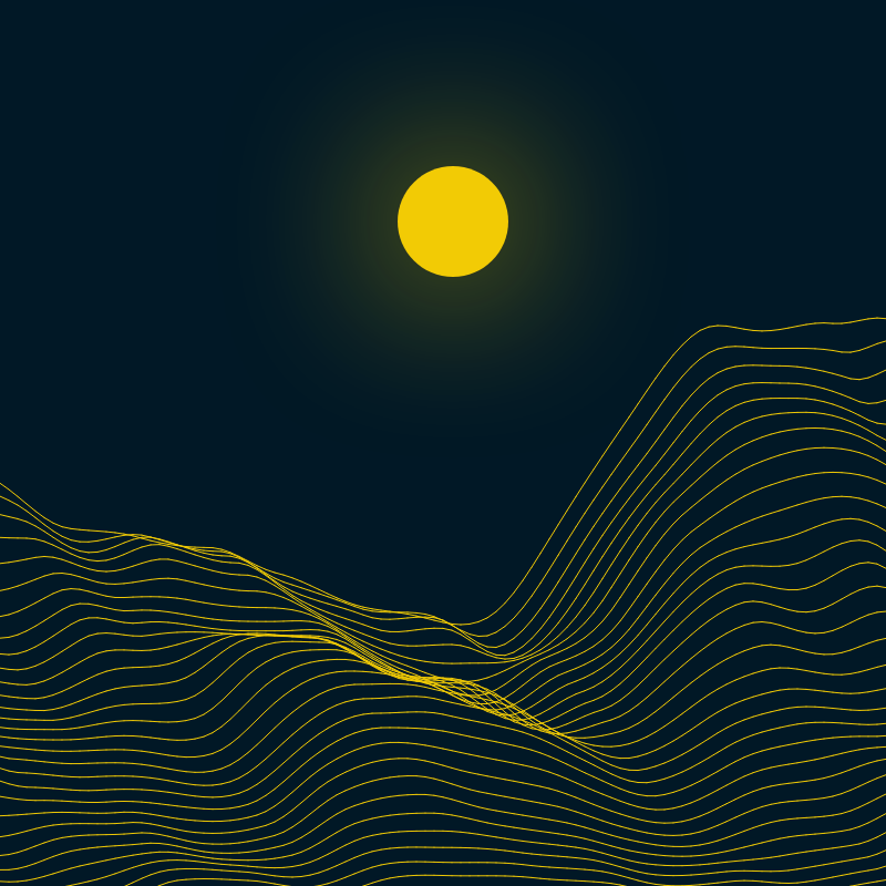 Sunset #5 static token preview