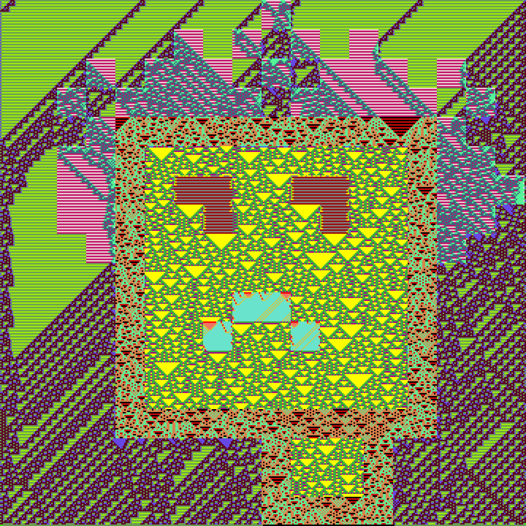 AutomataPunk, The Masquerader #166 static NFT preview