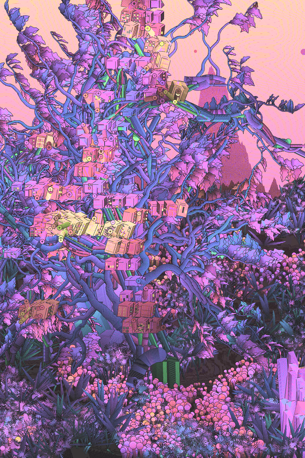 The Spectrum Of Nature #68 static NFT preview