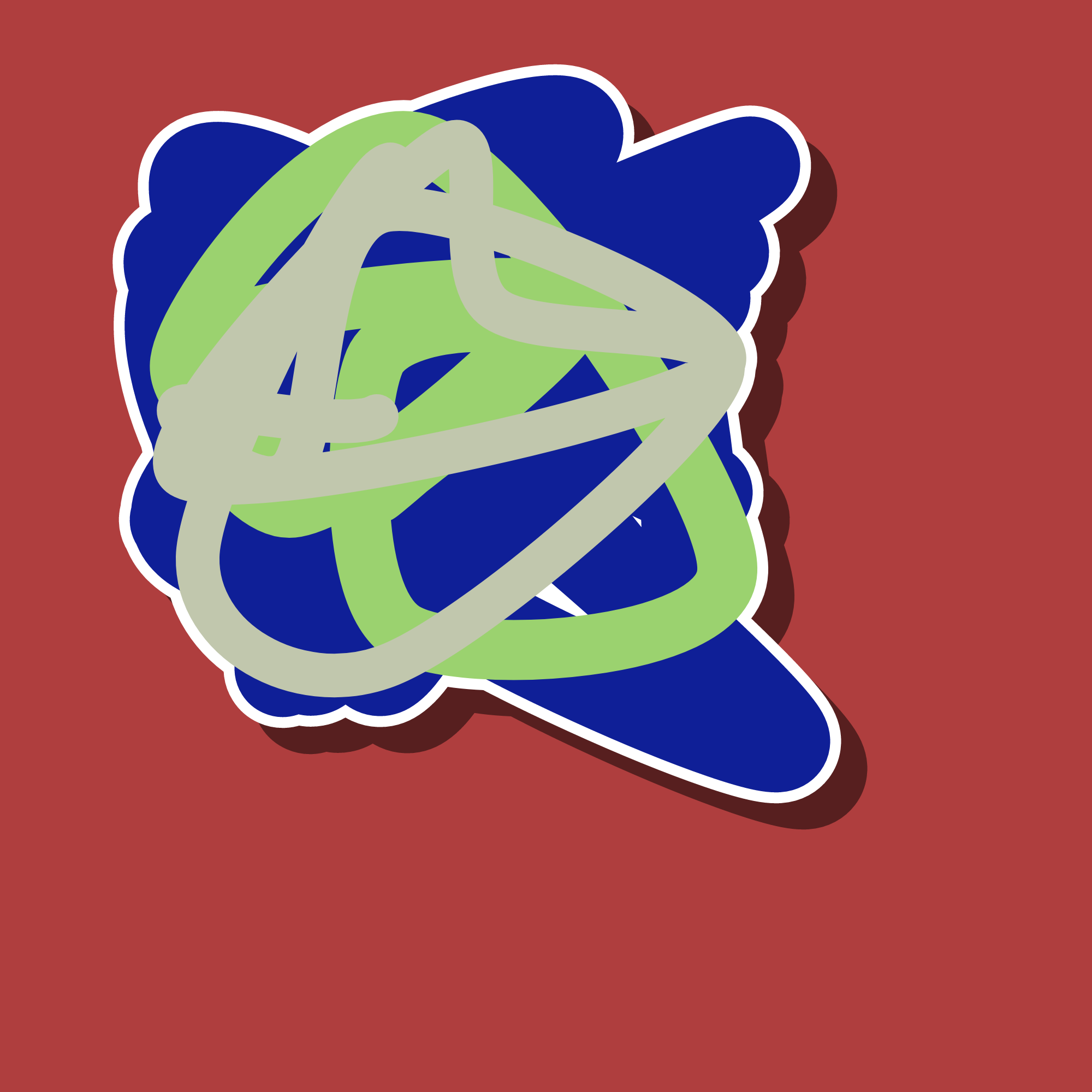 Generative Gestural Abstraction 1 #57 static NFT preview