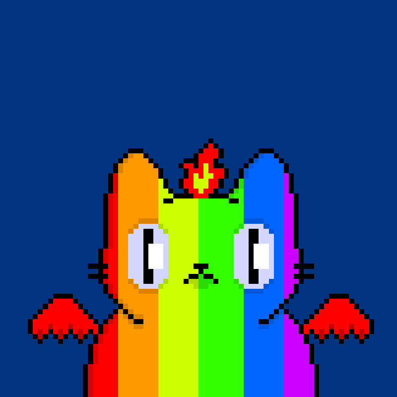 Totally Random Cats #79 static token preview