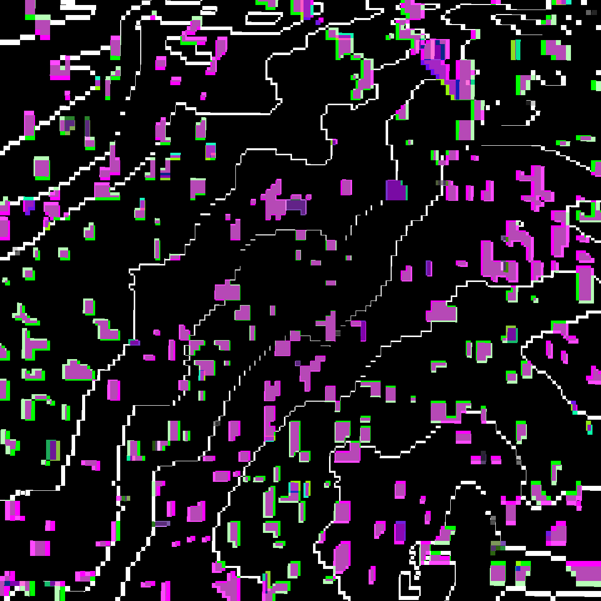 Pixel Topography #23 static token preview