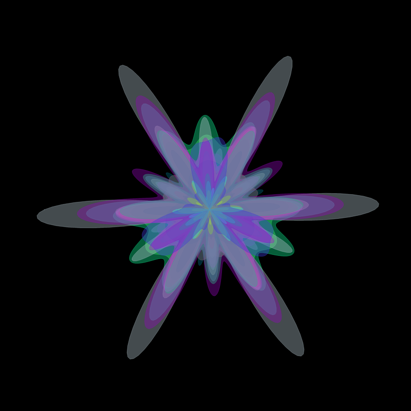 Blooming Flowers #63 static token preview