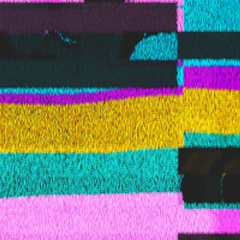 Vapor Glitch (ghost in the noise) #53 static NFT preview