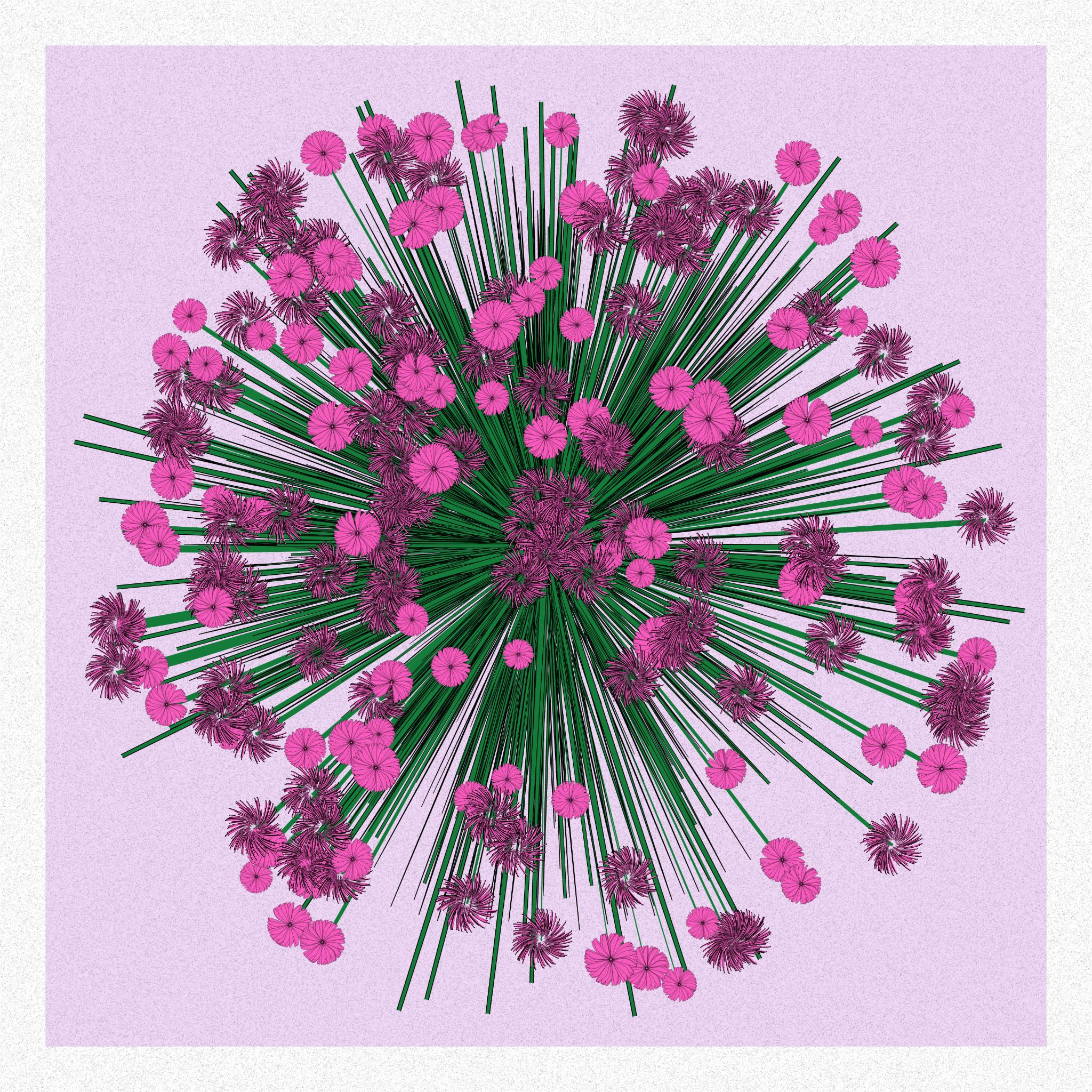 Flowers #49 static NFT preview