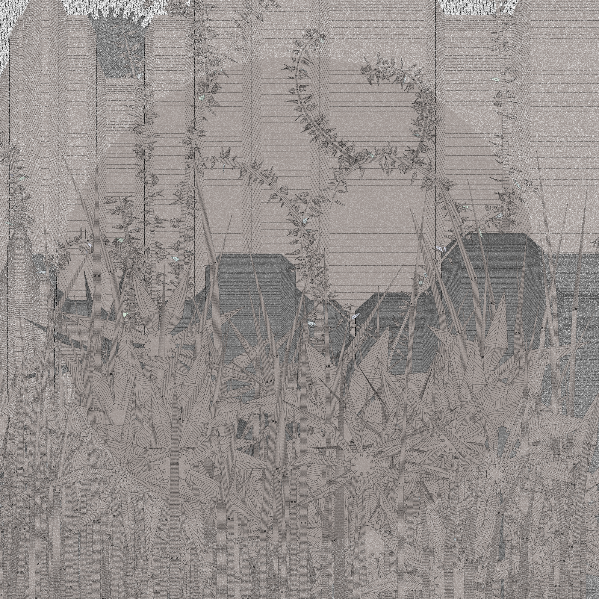 Mecha-Gardens #243 static NFT preview
