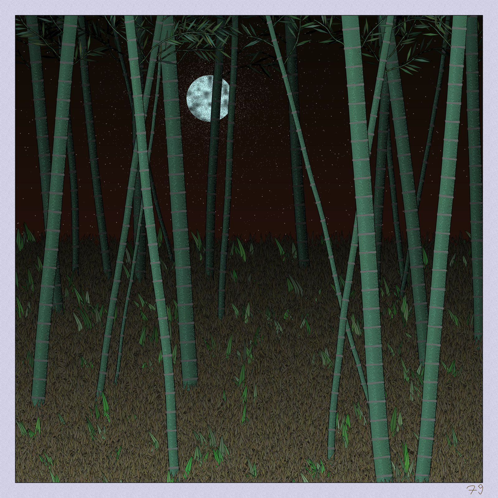 Bamboo #53 static NFT preview