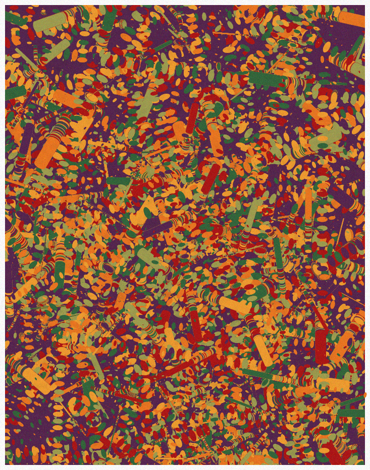 Confetti #260 static NFT preview