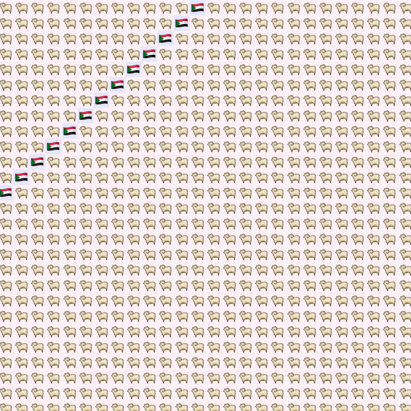 Elementary Cellular Emoji Automata #896 static token preview