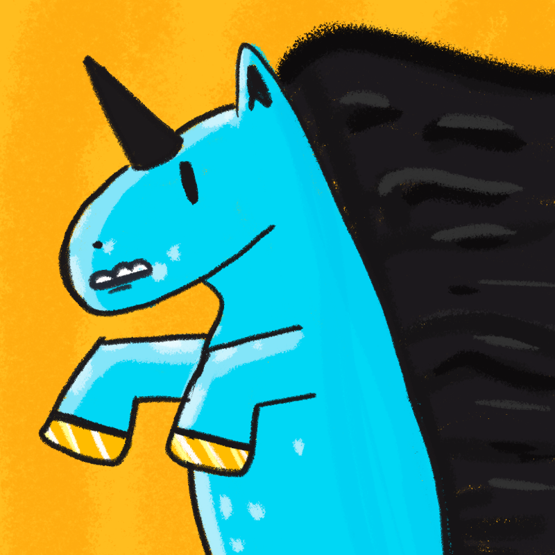Peculiar unicornos #18 static token preview