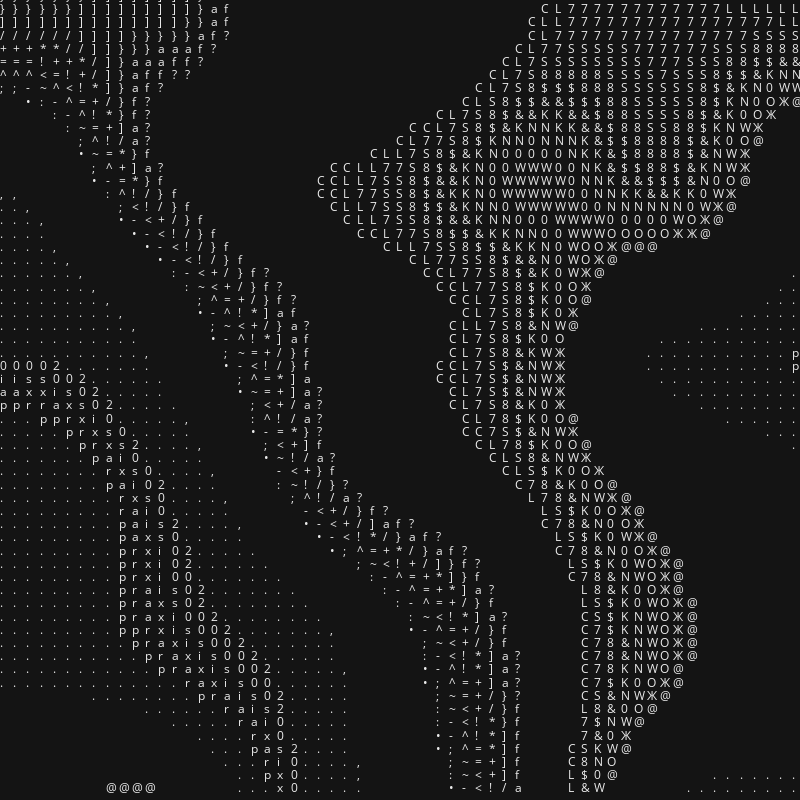 Praxis 002 #25 static token preview