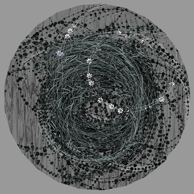 Bio-algorithmic #36 static NFT preview