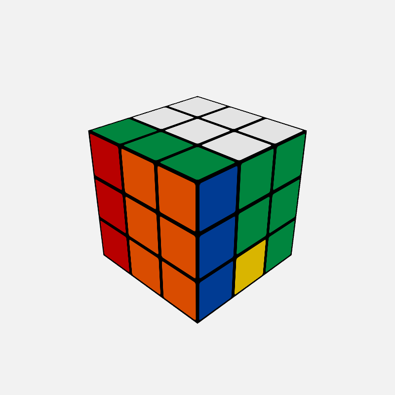 Rubik's Cube #173 static token preview