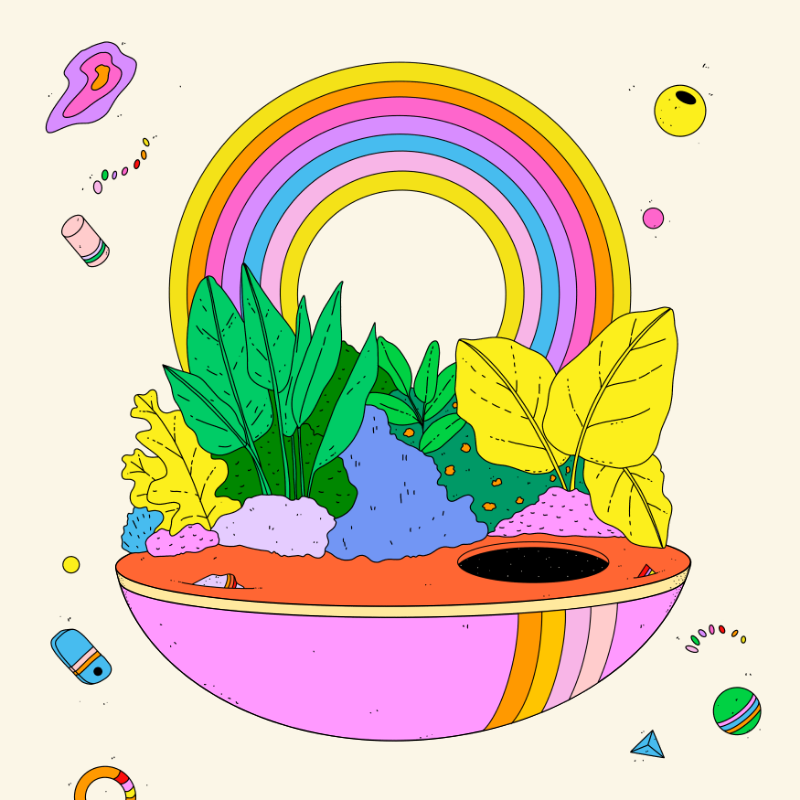 🌈🌴🪐 #32 static token preview