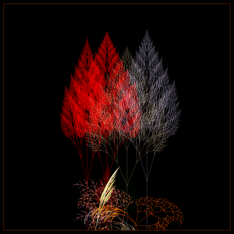Fractal Forest #108 static token preview