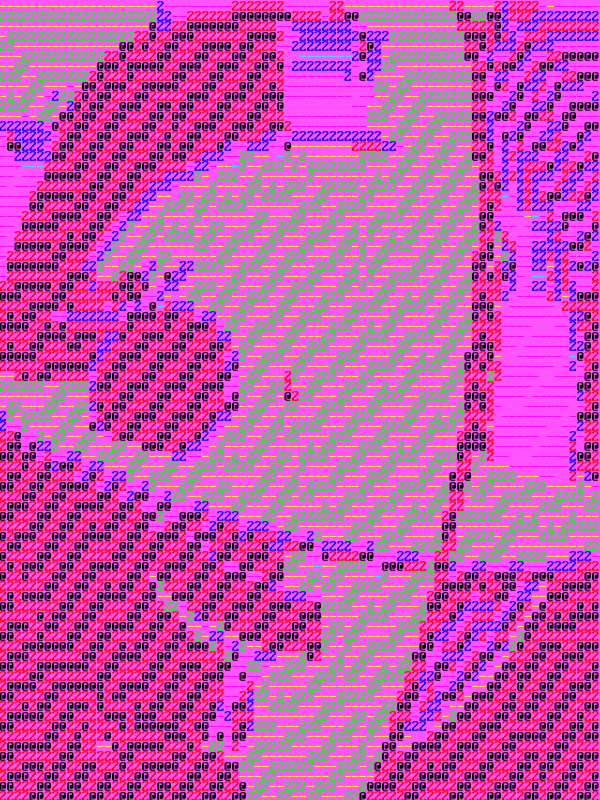 DOS DELIGHT: ASCII #62 static NFT preview