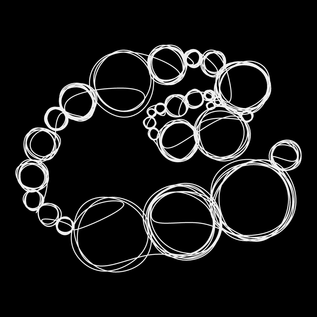 Line of Circles #158 static NFT preview
