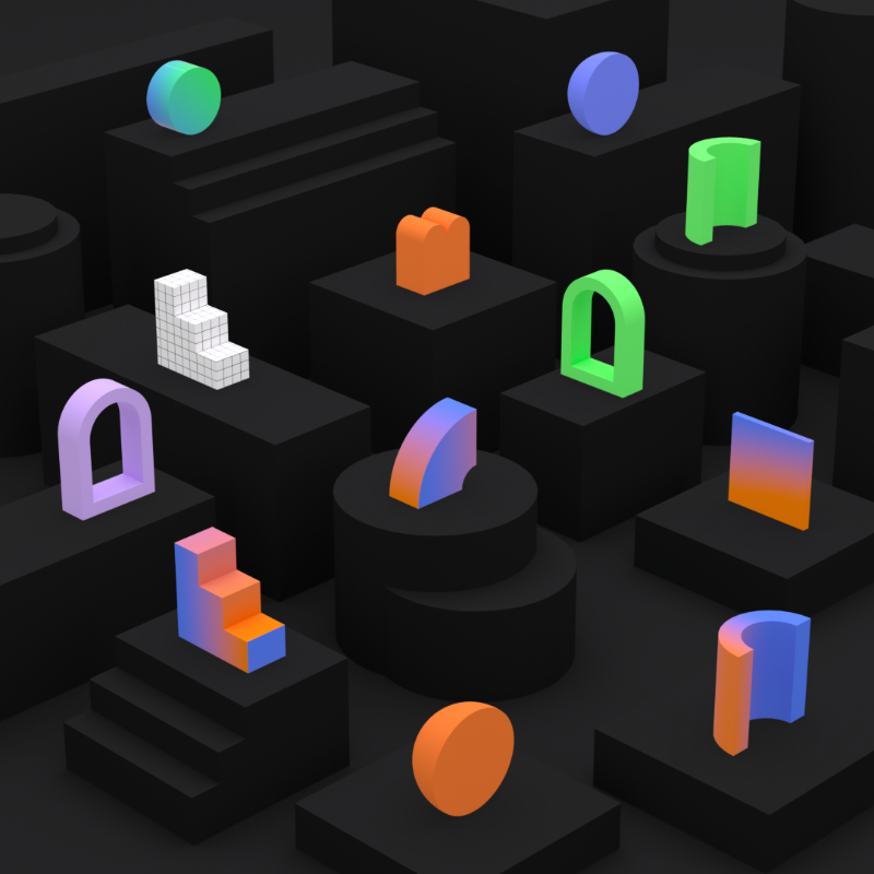 GEOMETRY GUBAHAN #83 static NFT preview