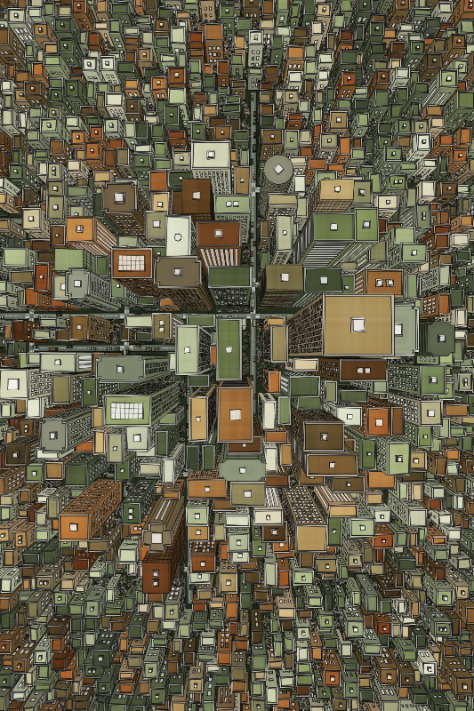Dencity #374 static NFT preview
