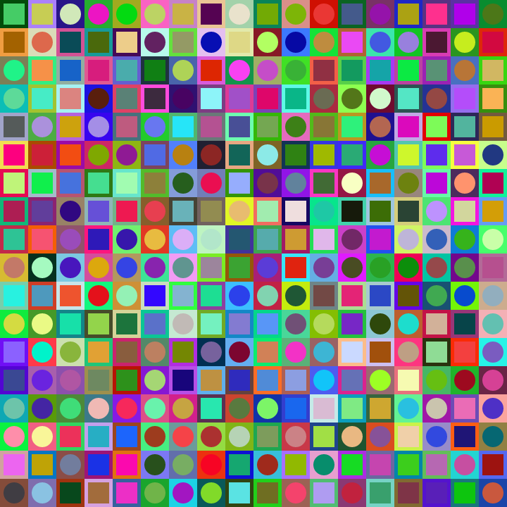 Square Dot Composition #117 static token preview