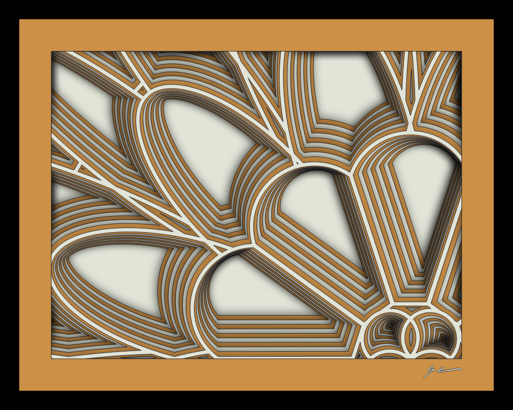 fx(mandala) #256 static NFT preview