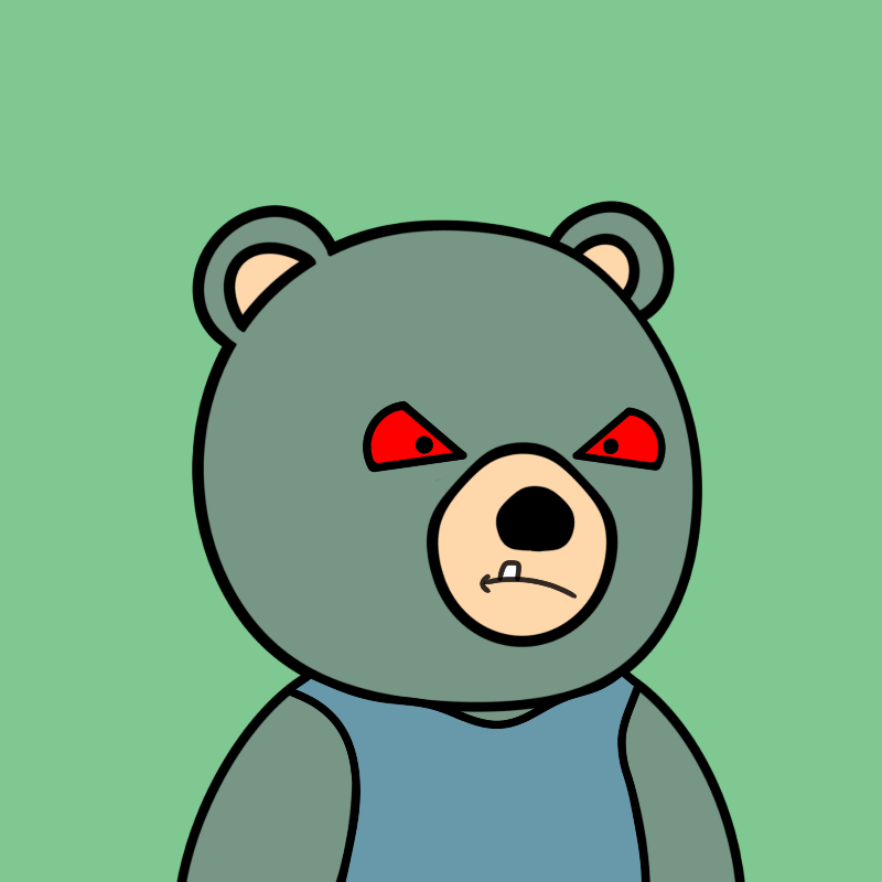 ME BEAR #31 static token preview