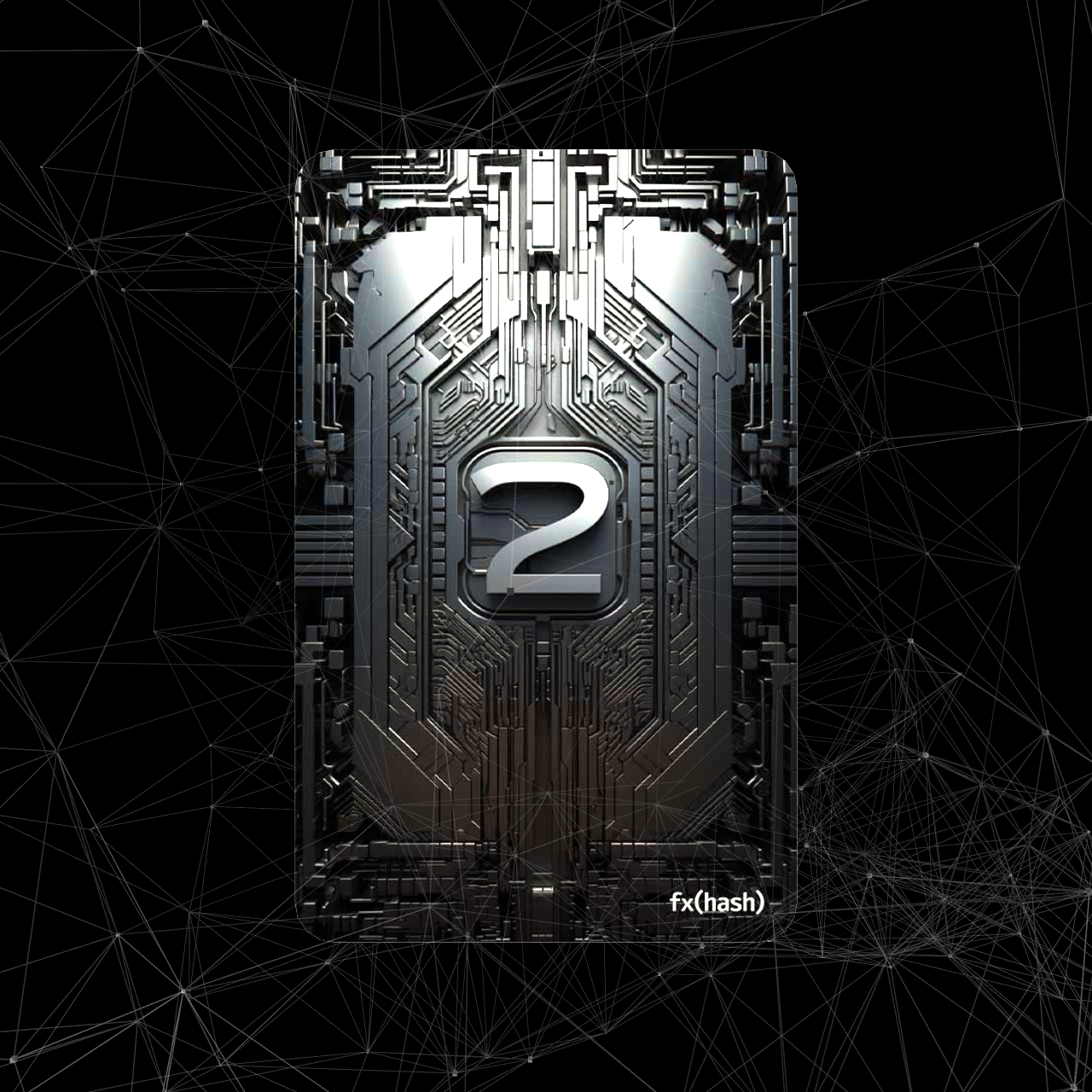 FXHash 2.0 Card #434 static NFT preview
