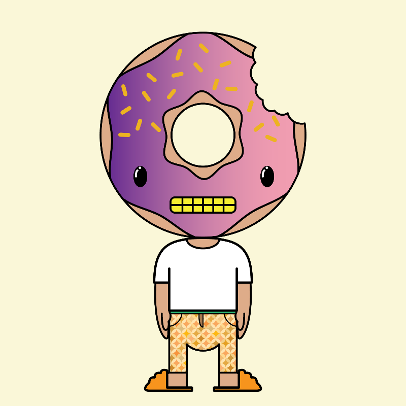 fx_doughs #4223 static NFT preview