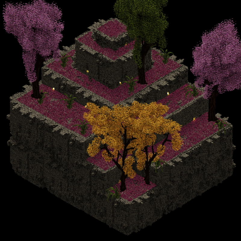 Voxel Temple #43 static token preview