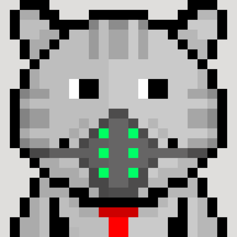 Morixels Cats #228 static token preview