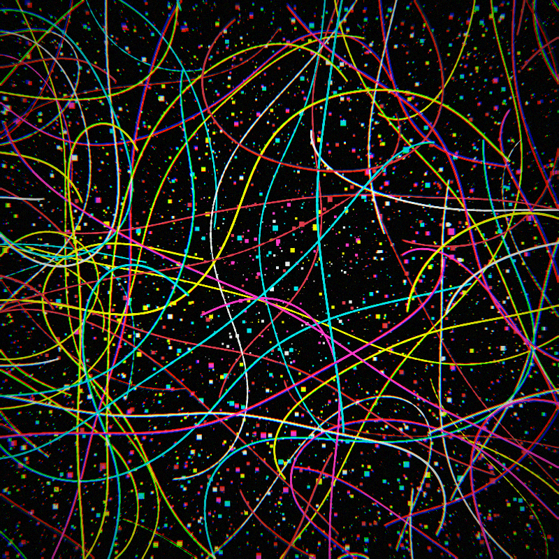 Neon Curves #48 static token preview