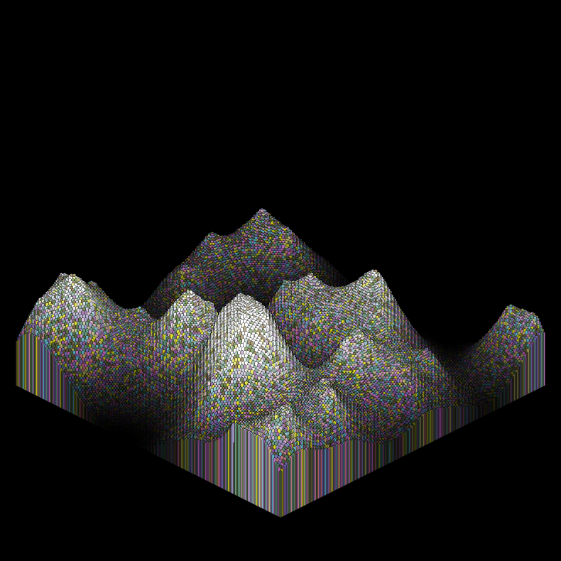 Candy Mountain #9 static token preview