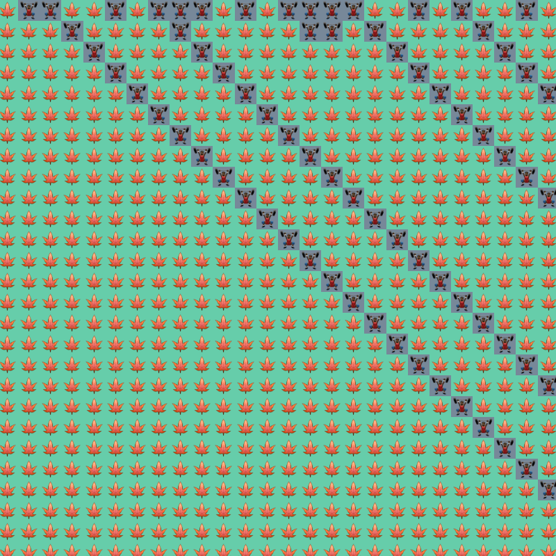 Elementary Cellular Emoji Automata #868 static token preview