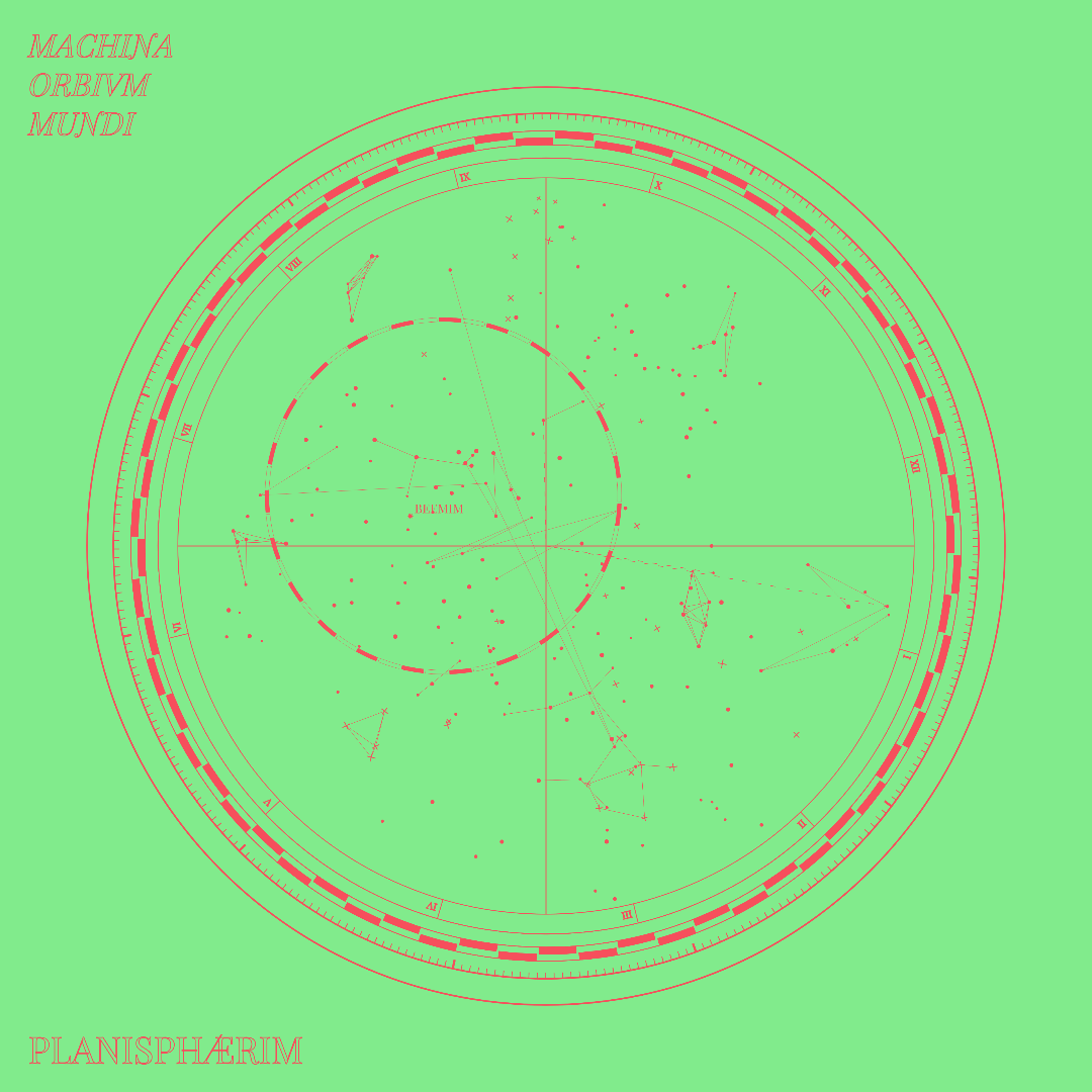 A Fictional Map Of Constellations #85 static NFT preview