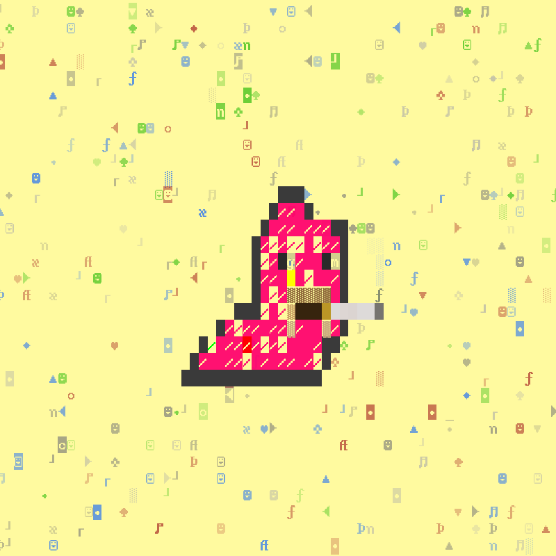 DOS Larva #289 static token preview