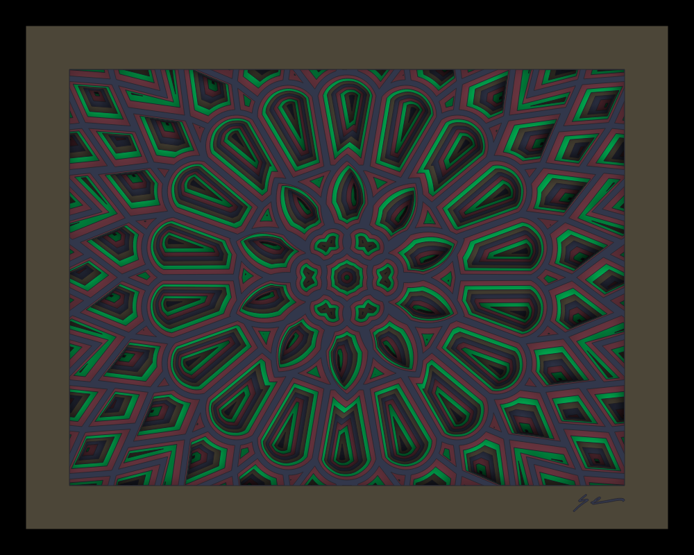 fx(mandala) #285 static NFT preview