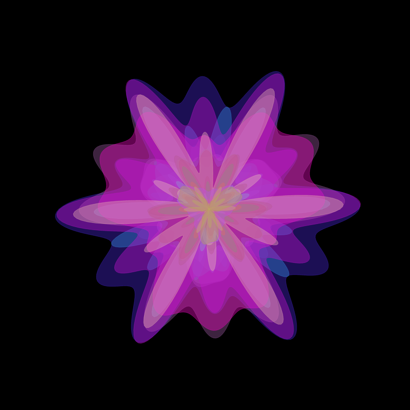 Blooming Flowers #21 static token preview
