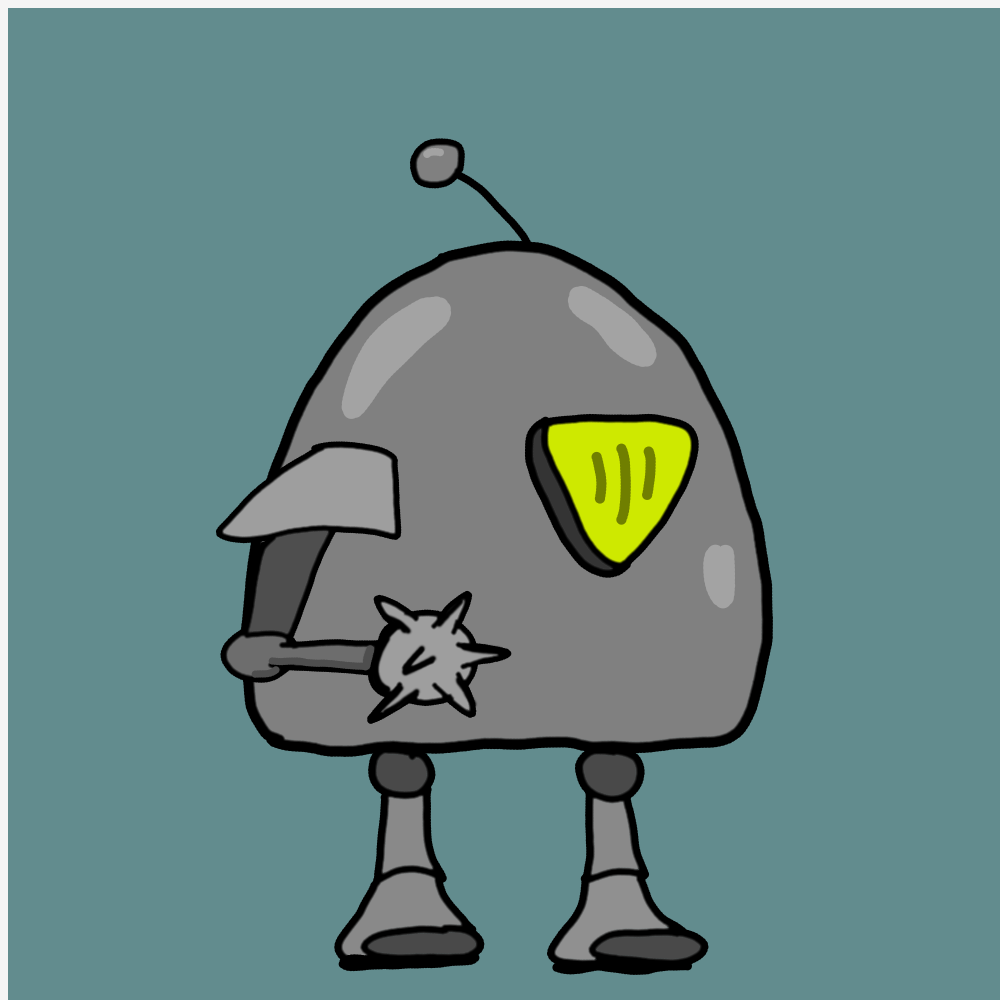 Evil Robots #53 static token preview