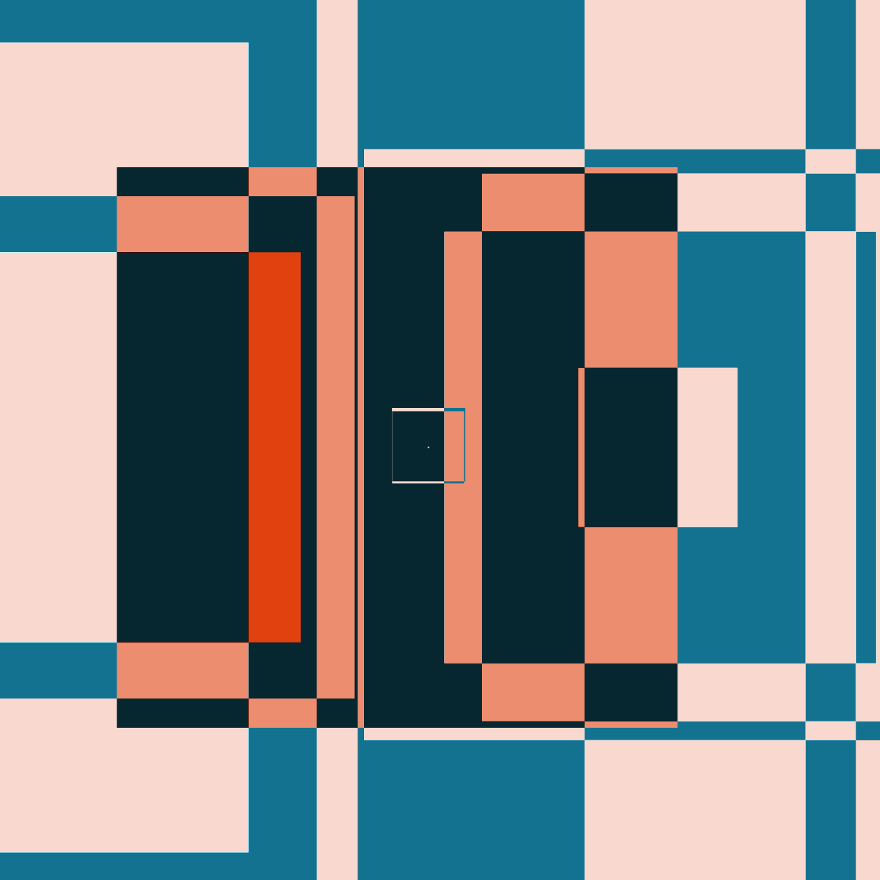 Rectangular Symphony #124 static NFT preview