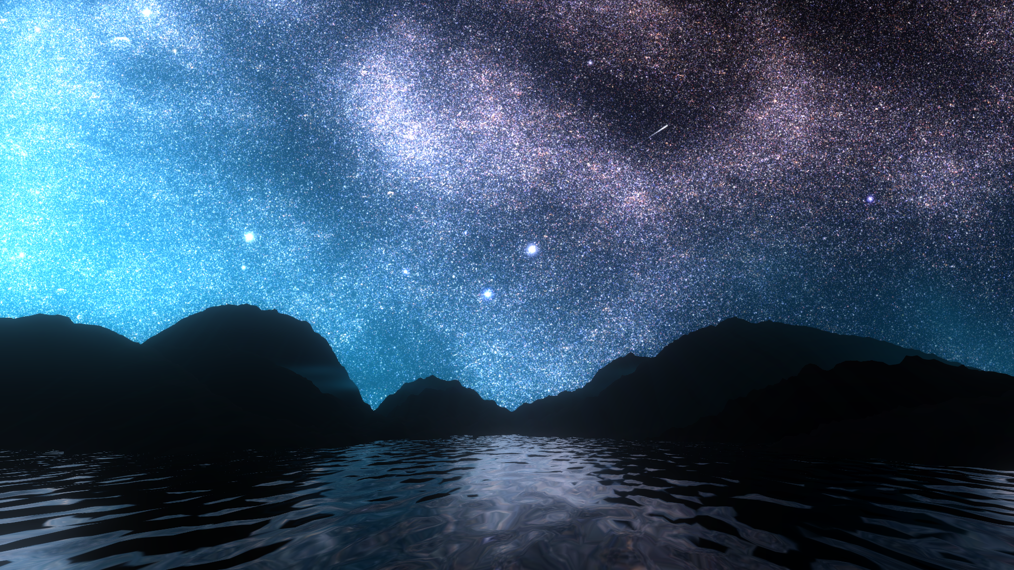A long starry night #38 static NFT preview