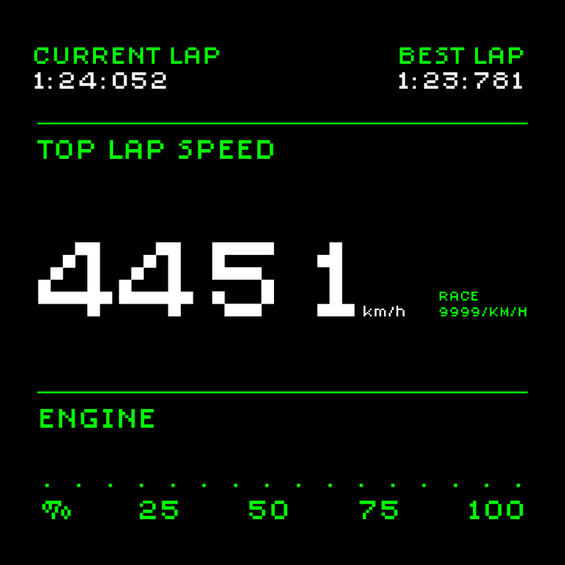 F-1RacingTez #459 static token preview